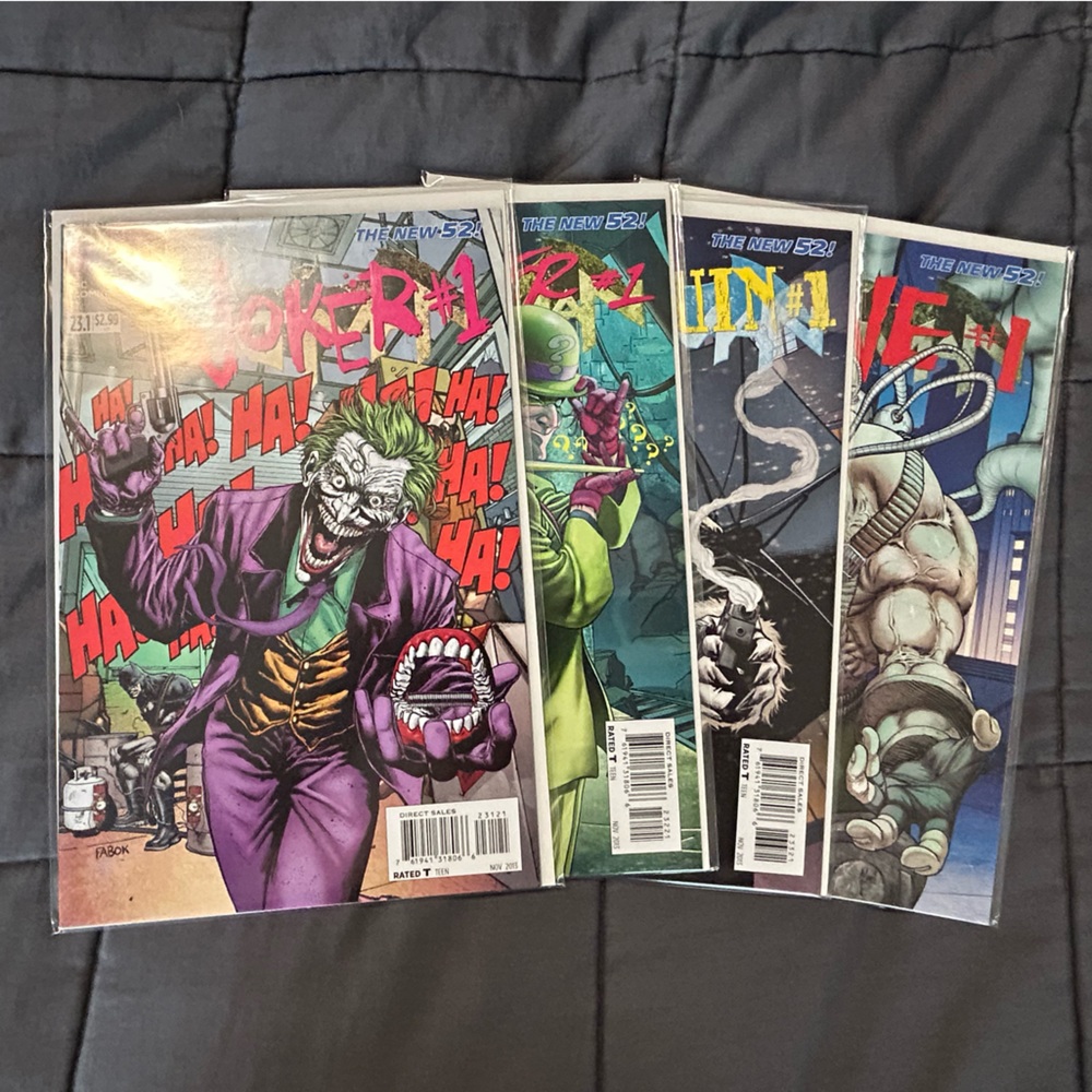 DC BATMAN #23.1-23.4